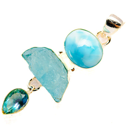 Larimar Pendants handcrafted by Ana Silver Co - PD33143 - Photo 2