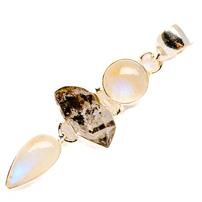 Herkimer Diamond Pendants handcrafted by Ana Silver Co - PD33146 - Photo 2
