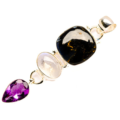 Pietersite Pendants handcrafted by Ana Silver Co - PD33171 - Photo 2