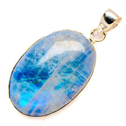 Rainbow Moonstone Pendants handcrafted by Ana Silver Co - PD33180 - Photo 2