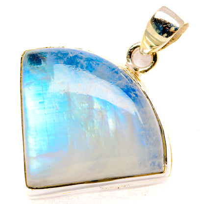 Rainbow Moonstone Pendants handcrafted by Ana Silver Co - PD33187 - Photo 2