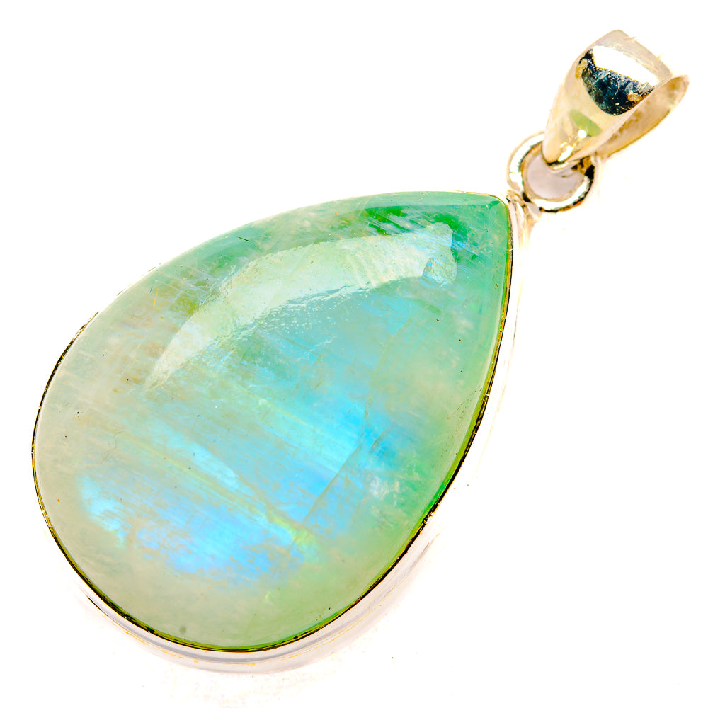 Green Moonstone Pendants handcrafted by Ana Silver Co - PD33188 - Photo 2