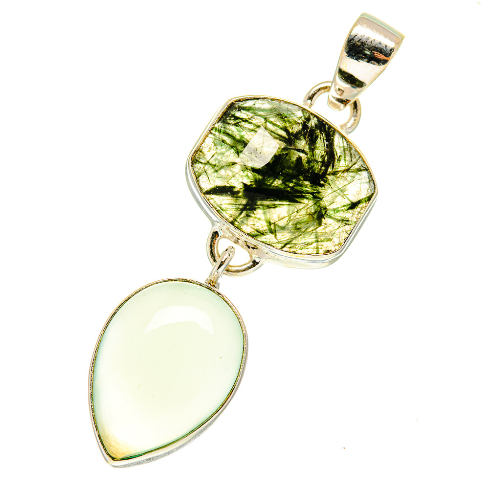 Aqua Chalcedony Pendants handcrafted by Ana Silver Co - PD3319