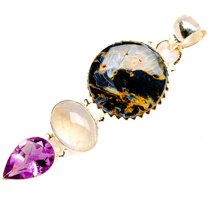 Pietersite Pendants handcrafted by Ana Silver Co - PD33195 - Photo 2