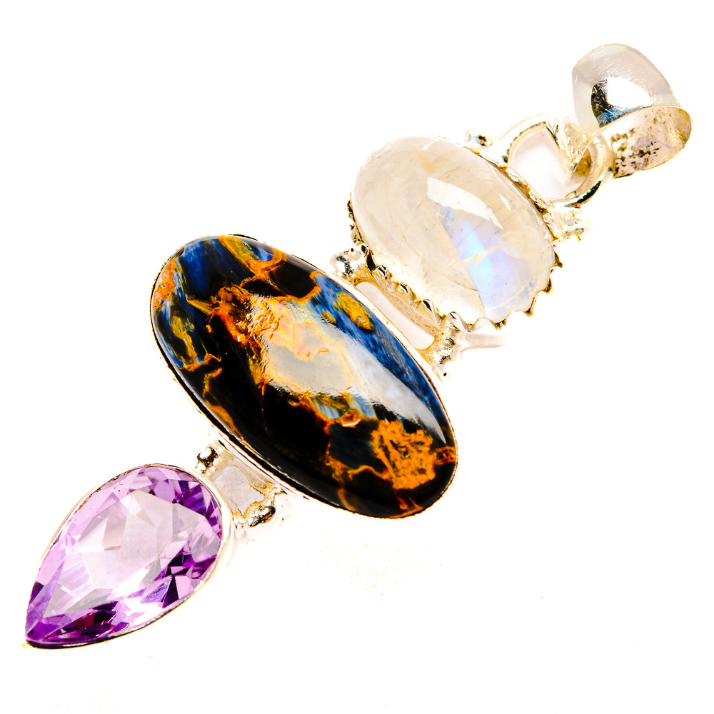Pietersite Pendants handcrafted by Ana Silver Co - PD33198 - Photo 2