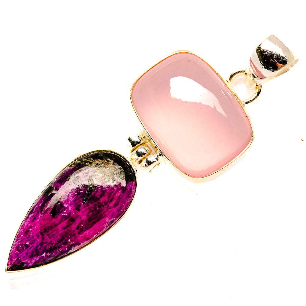 Russian Eudialyte Pendants handcrafted by Ana Silver Co - PD33200 - Photo 2
