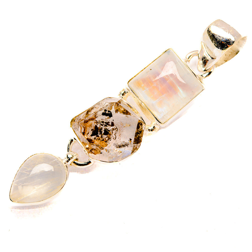 Herkimer Diamond Pendants handcrafted by Ana Silver Co - PD33205 - Photo 2