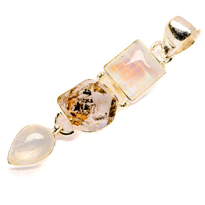 Herkimer Diamond Pendants handcrafted by Ana Silver Co - PD33205 - Photo 2