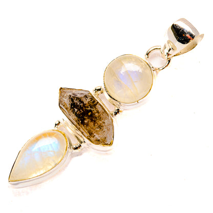 Herkimer Diamond Pendants handcrafted by Ana Silver Co - PD33216 - Photo 2