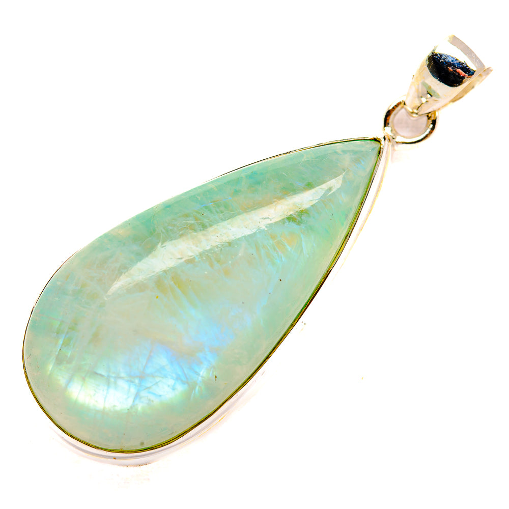 Green Moonstone Pendants handcrafted by Ana Silver Co - PD33256 - Photo 2