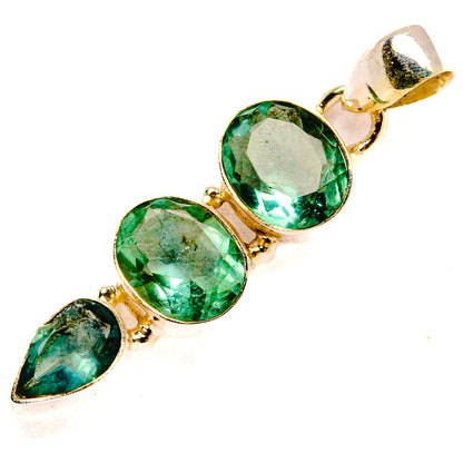 Green Fluorite Pendants handcrafted by Ana Silver Co - PD33273 - Photo 2
