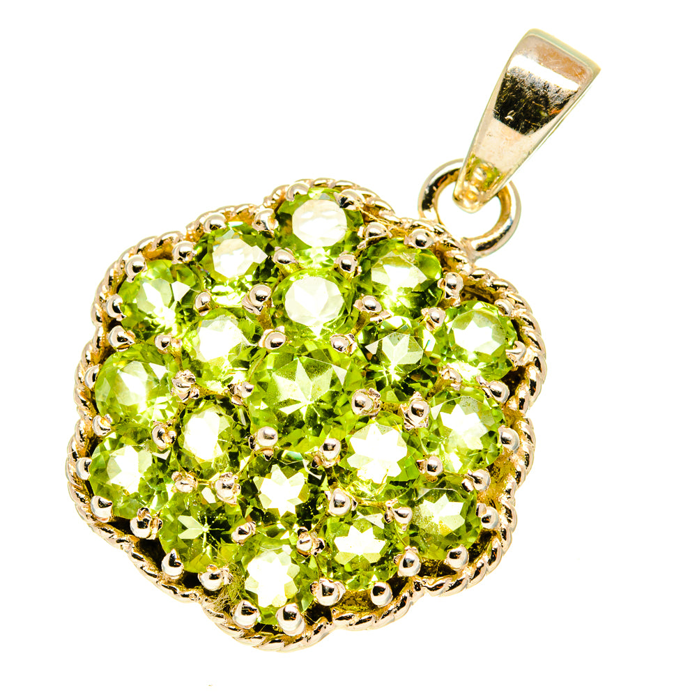 Peridot Pendants handcrafted by Ana Silver Co - PD3328