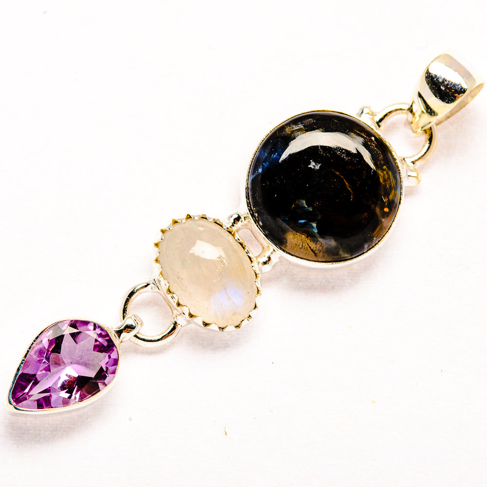 Pietersite Pendants handcrafted by Ana Silver Co - PD33298 - Photo 2