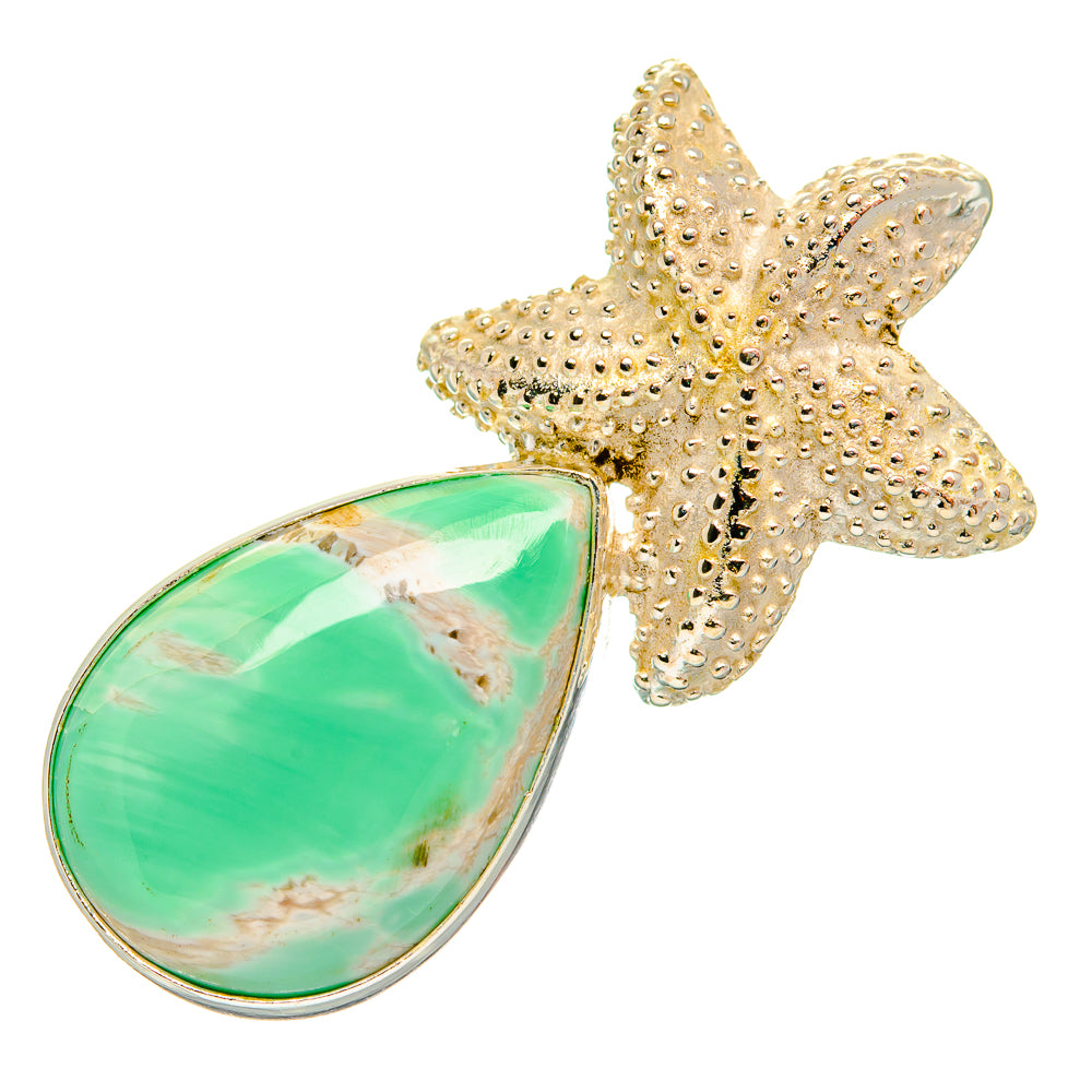 Chrysoprase Pendants handcrafted by Ana Silver Co - PD33308 - Photo 2