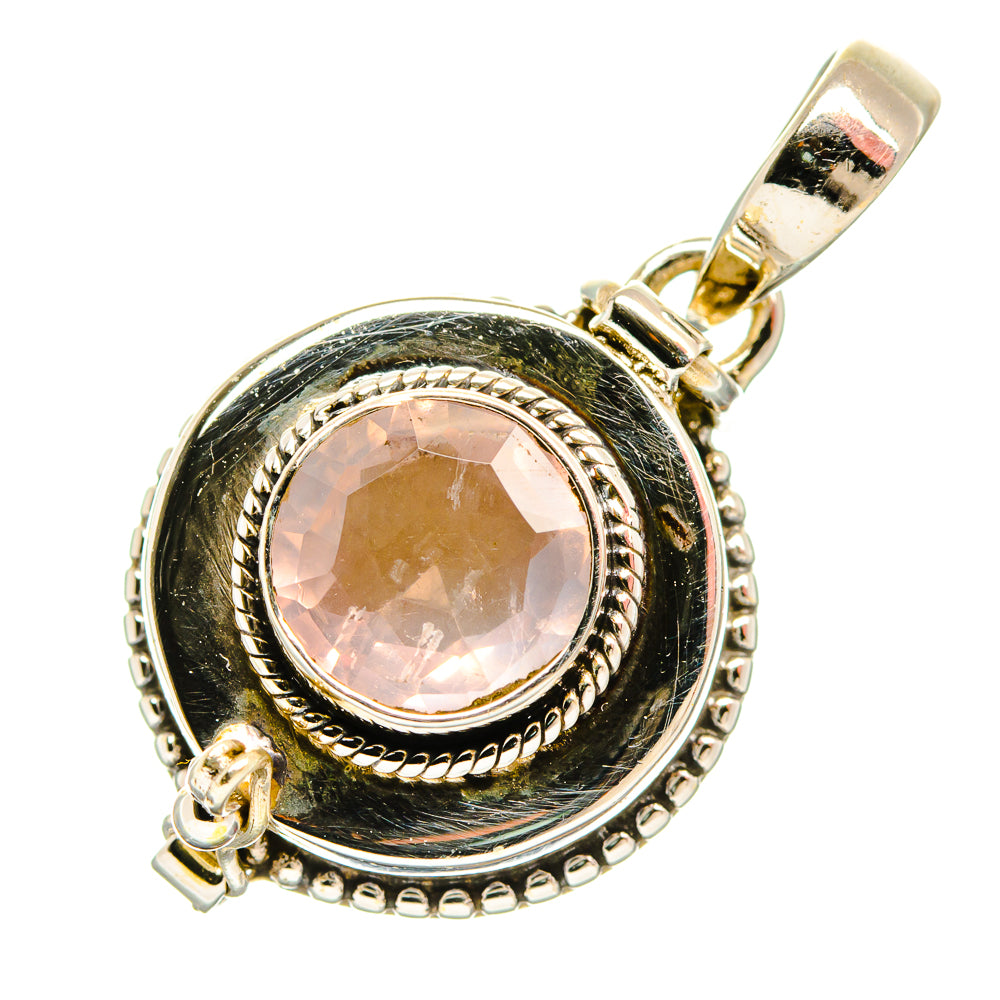 Rose Quartz Pendants handcrafted by Ana Silver Co - PD33324 - Photo 2
