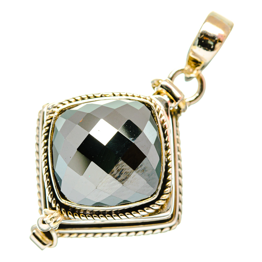 Hematite Pendants handcrafted by Ana Silver Co - PD33327 - Photo 2