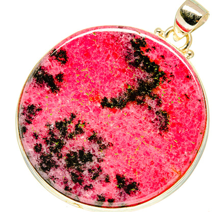 Rhodonite Pendants handcrafted by Ana Silver Co - PD3335