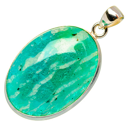 Amazonite Pendants handcrafted by Ana Silver Co - PD33357 - Photo 2
