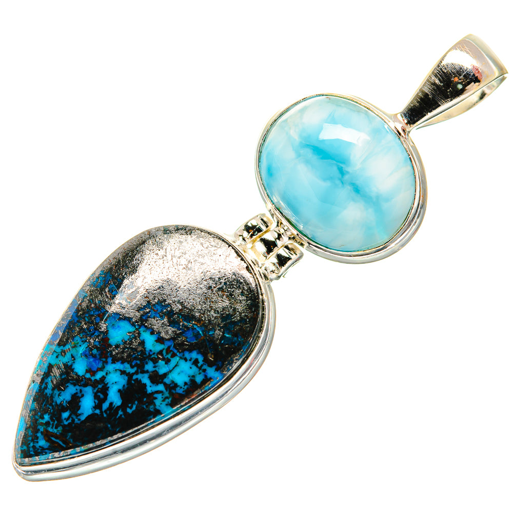 Shattuckite Pendants handcrafted by Ana Silver Co - PD33369 - Photo 2