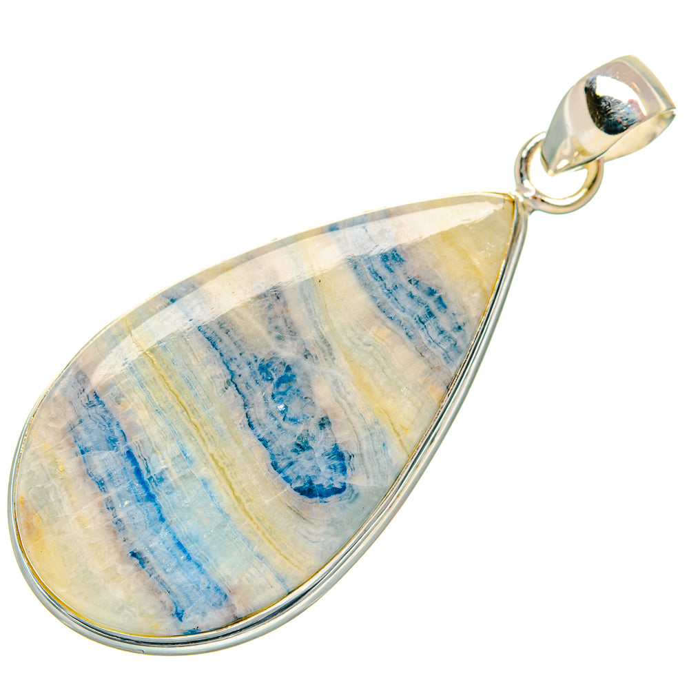 Blue Scheelite Pendants handcrafted by Ana Silver Co - PD33371 - Photo 2
