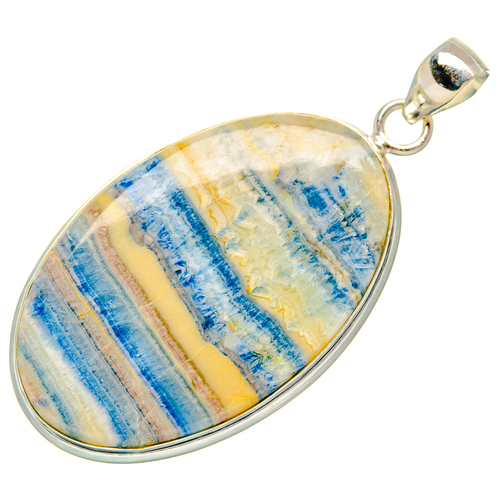 Blue Scheelite Pendants handcrafted by Ana Silver Co - PD33373 - Photo 2