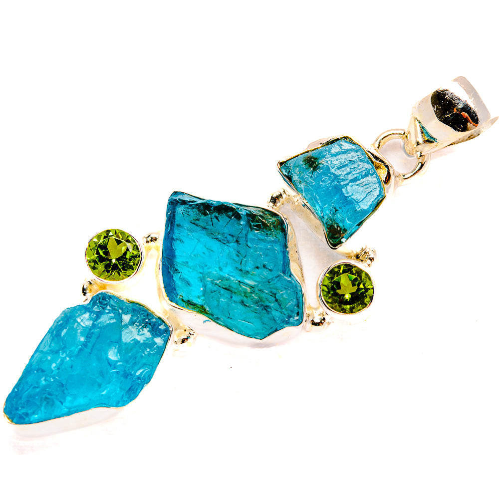 Apatite Pendants handcrafted by Ana Silver Co - PD33400 - Photo 2