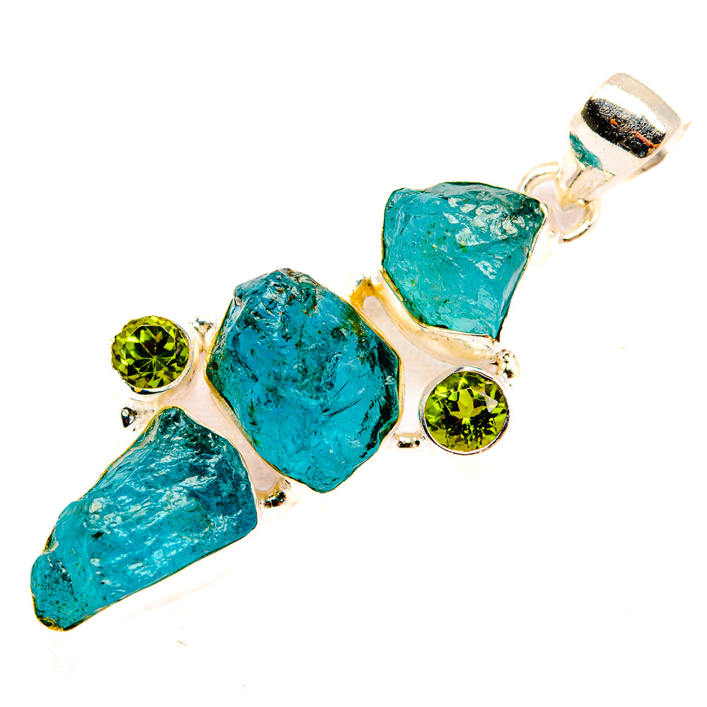 Apatite Pendants handcrafted by Ana Silver Co - PD33412 - Photo 2