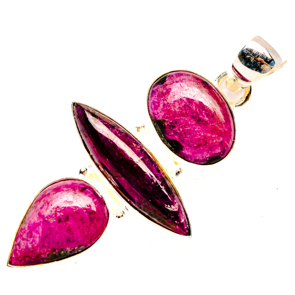 Russian Eudialyte Pendants handcrafted by Ana Silver Co - PD33422 - Photo 2