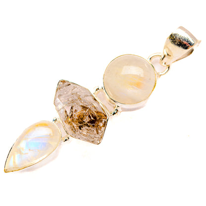 Herkimer Diamond Pendants handcrafted by Ana Silver Co - PD33427 - Photo 2