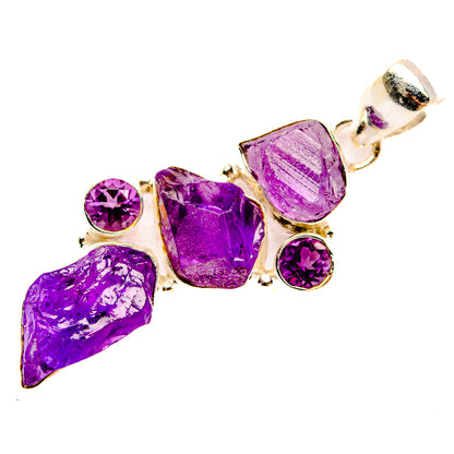 Amethyst Pendants handcrafted by Ana Silver Co - PD33438 - Photo 2