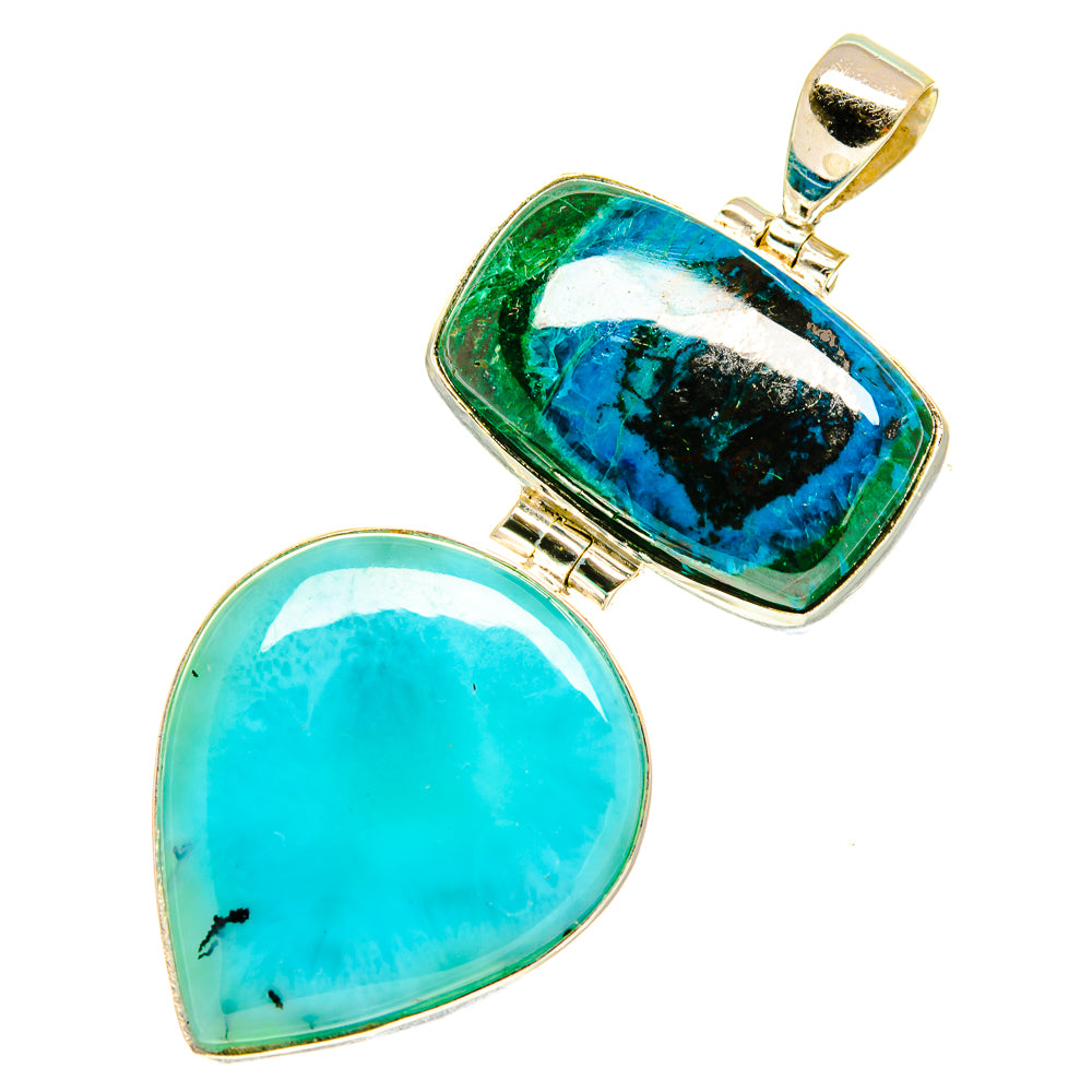 Larimar Pendants handcrafted by Ana Silver Co - PD3344