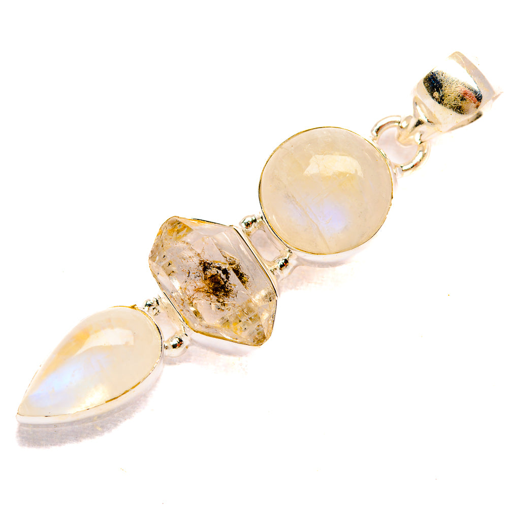 Herkimer Diamond Pendants handcrafted by Ana Silver Co - PD33440 - Photo 2