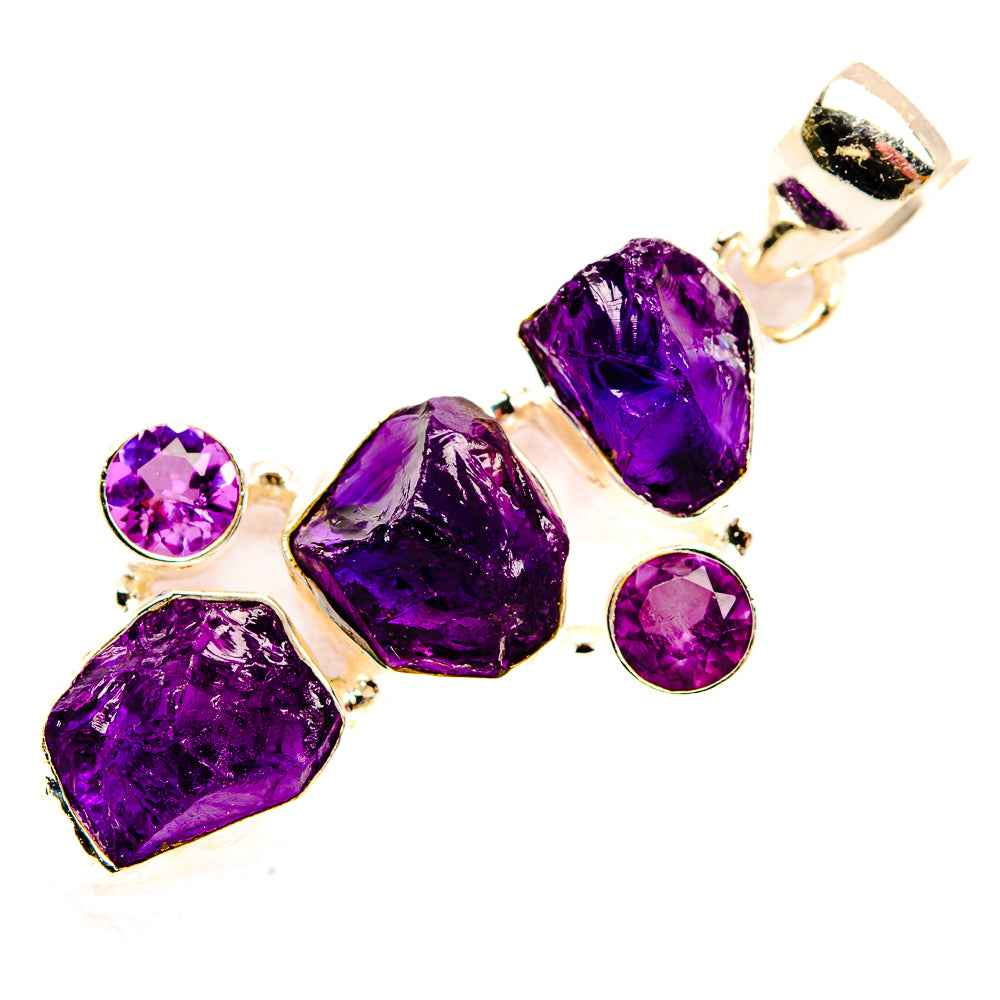Amethyst Pendants handcrafted by Ana Silver Co - PD33443 - Photo 2