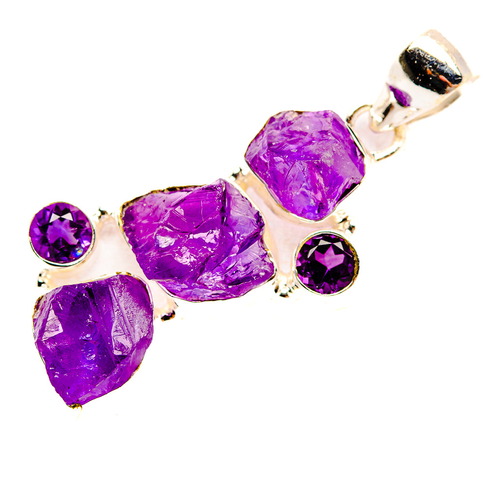 Amethyst Pendants handcrafted by Ana Silver Co - PD33451 - Photo 2