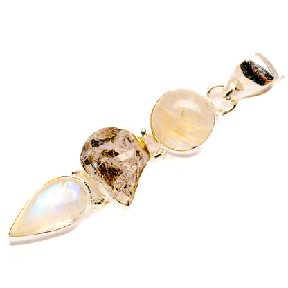 Herkimer Diamond Pendants handcrafted by Ana Silver Co - PD33458 - Photo 2
