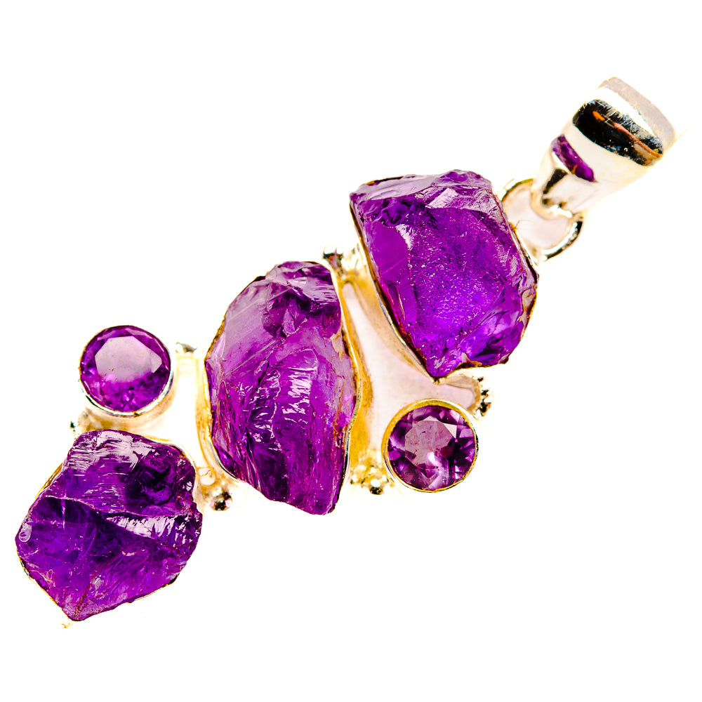 Amethyst Pendants handcrafted by Ana Silver Co - PD33461 - Photo 2