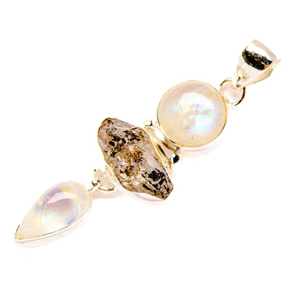 Herkimer Diamond Pendants handcrafted by Ana Silver Co - PD33470 - Photo 2