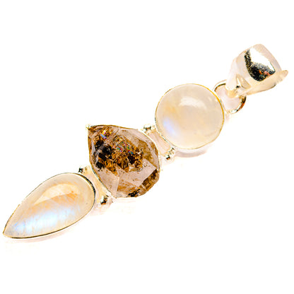 Herkimer Diamond Pendants handcrafted by Ana Silver Co - PD33478 - Photo 2