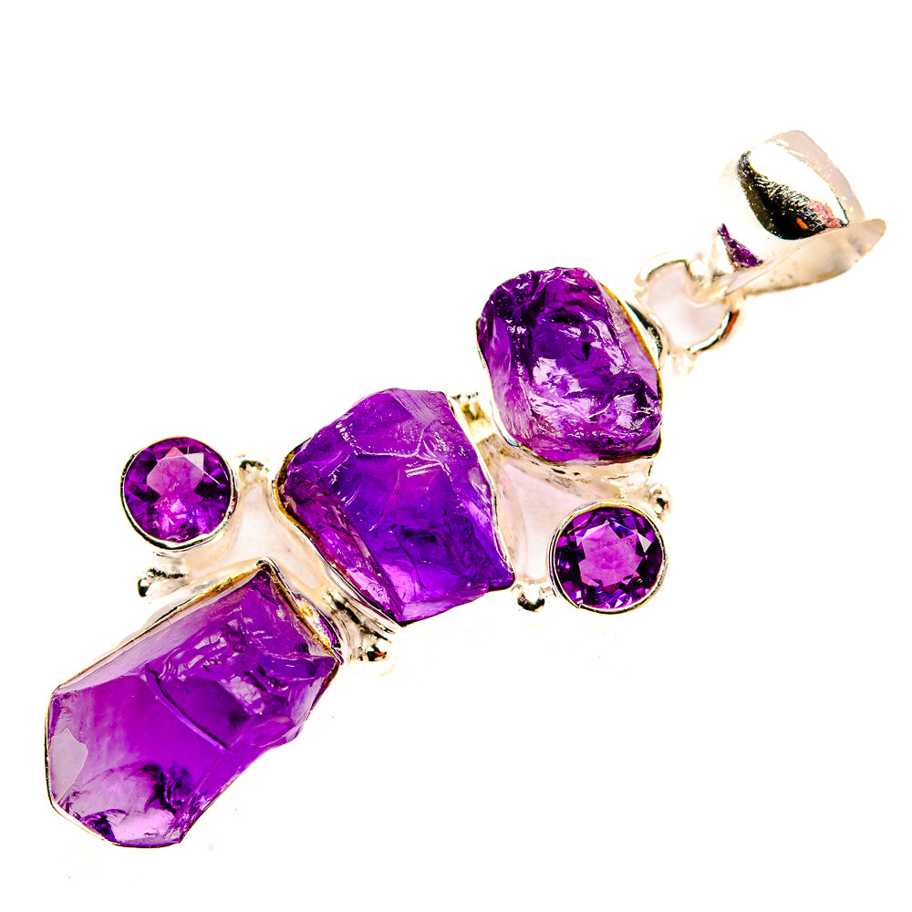 Amethyst Pendants handcrafted by Ana Silver Co - PD33479 - Photo 2
