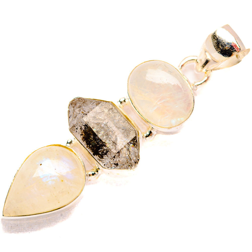 Herkimer Diamond Pendants handcrafted by Ana Silver Co - PD33489 - Photo 2