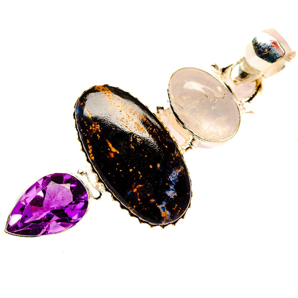 Pietersite Pendants handcrafted by Ana Silver Co - PD33490 - Photo 2