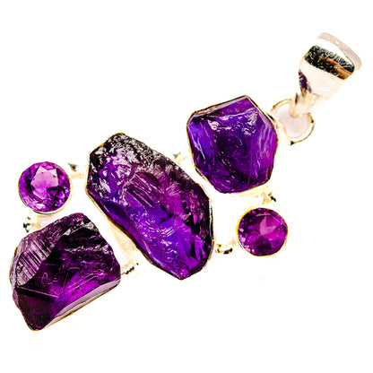 Amethyst Pendants handcrafted by Ana Silver Co - PD33492 - Photo 2