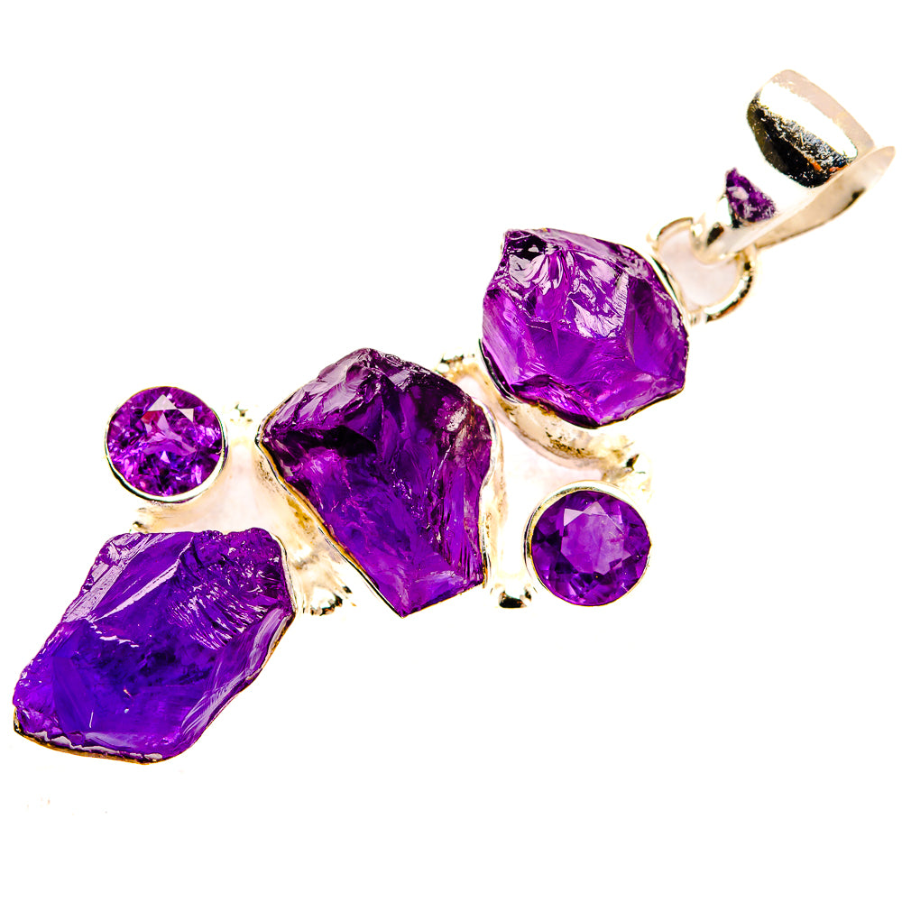 Amethyst Pendants handcrafted by Ana Silver Co - PD33494 - Photo 2