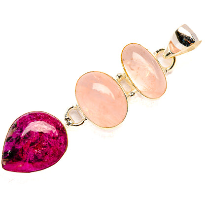 Russian Eudialyte Pendants handcrafted by Ana Silver Co - PD33499 - Photo 2