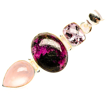 Russian Eudialyte Pendants handcrafted by Ana Silver Co - PD33504 - Photo 2