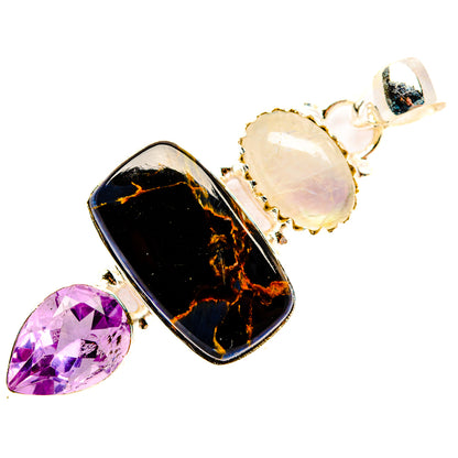 Pietersite Pendants handcrafted by Ana Silver Co - PD33505 - Photo 2