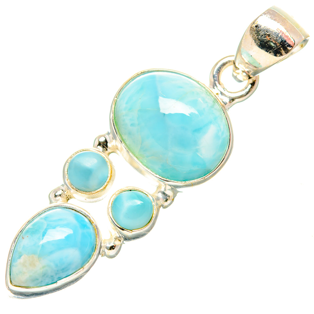 Larimar Pendants handcrafted by Ana Silver Co - PD33555 - Photo 2