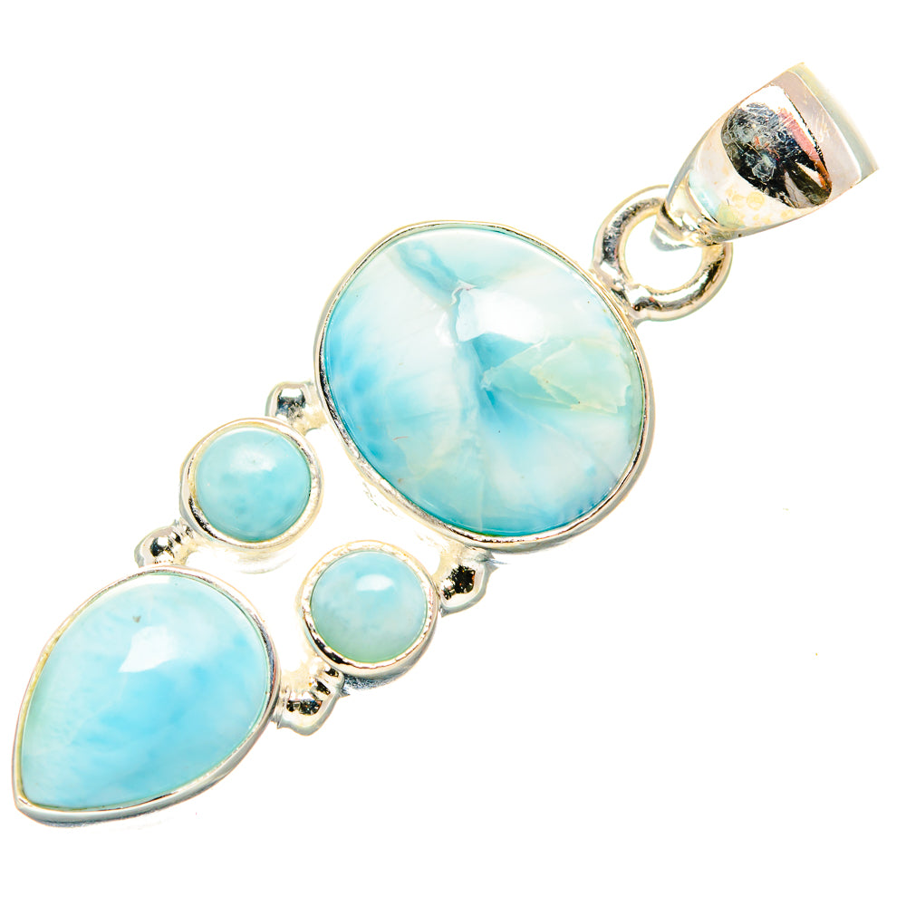 Larimar Pendants handcrafted by Ana Silver Co - PD33556 - Photo 2