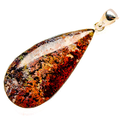 Plume Agate Pendants handcrafted by Ana Silver Co - PD33565 - Photo 2