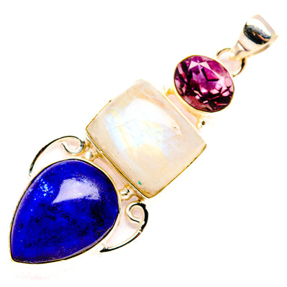 Lapis Lazuli Pendants handcrafted by Ana Silver Co - PD33573 - Photo 2
